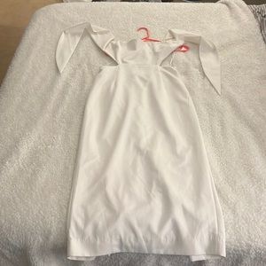 Bardot Valerie Strapless Dress in Orchid White